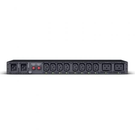 CyberPower PDU44005 PDU ATS de 1U con 10 salidas (8x C13, 2x C19) CyberPower PDU44005 PDU ATS de 1U con 10 salidas (8x C13, 2x C19)